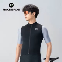[7502318173696] Jersey ROCKBROS Talla M Azul Claro